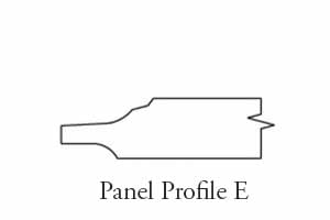 Profile E Panel Drawing